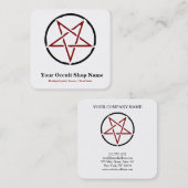 Pentagram  スクエア名刺 (正面/裏面)