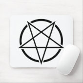 Pentagram_01_black.png マウスパッド (マウス)
