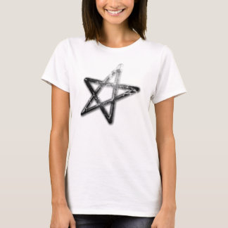Pentagram black girls tシャツ