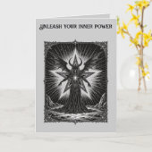 Pentagram Pulse Decarabia Rising カード (黄色い花)
