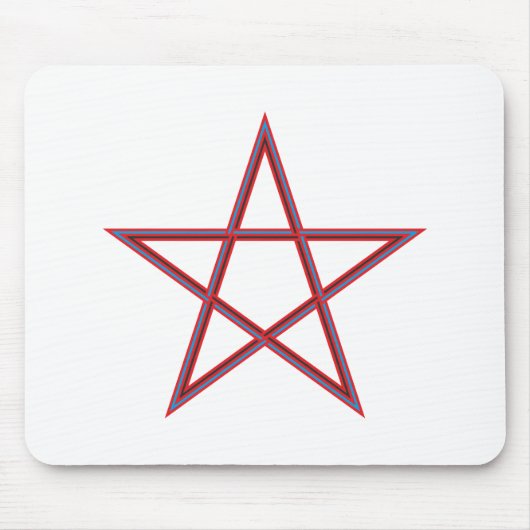 Pentagramm pentagram マウスパッド (正面)