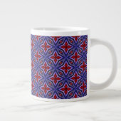 Pentas On Purple ジャンボコーヒーマグカップ (右)