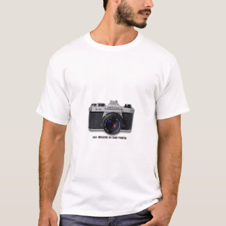 Pentax K1000の写真のTシャツ Tシャツ