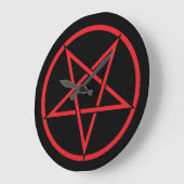 Pentegramの柱時計 ラージ壁時計 (傾斜)