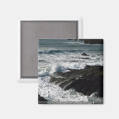 Penterre、Cornwall、EからRumpsポイントに向かって表示 マグネット (正面/裏面)