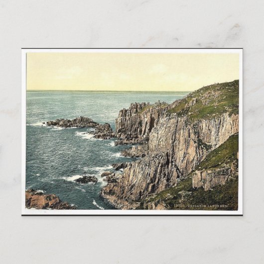 Penzance、Land's End、Cornwall、イングランドクラシックPh ポストカード (正面)