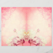 Peoniesの未登録のジャーナルのスクラップブックページ (正面)