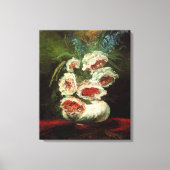 Peoniesの花瓶by Vincent vanゴッホ キャンバスプリント (正面)