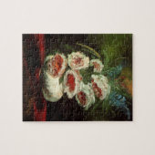 Peoniesの花瓶by Vincent vanゴッホ ジグソーパズル (横)