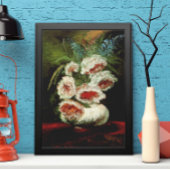 Peoniesの花瓶by Vincent vanゴッホ ポスター