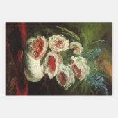 Peoniesの花瓶by Vincent vanゴッホ ラッピングペーパーシート (正面3)