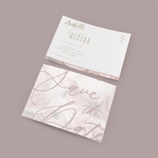 Peonies日付の保存テンプレート シーズンポストカード