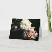 Peonies カード (正面)