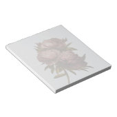 Peonies ノートパッド (アングル)