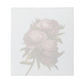 Peonies ノートパッド (正面)