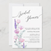 Peonies Bridal Shower Invitation 招待状 (正面)