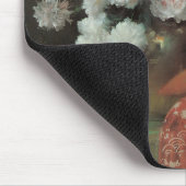 Peonies by William Meritt Chase、ヴィンテージファインアート マウスパッド (コーナー)