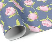 Peonies Pattern ラッピングペーパー (ロールコーナー)