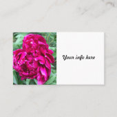 Peony名刺 名刺 (正面)