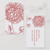 Peony名刺 名刺 (正面/裏面)