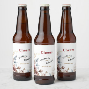 Peony ビクトリアン Luxe飲料ビールボトルラベル ビールラベル