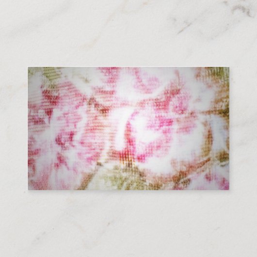 Peony Bliss 名刺 (裏面)