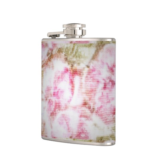 Peony Bliss Vinyl Wrapped Flask フラスク (左)