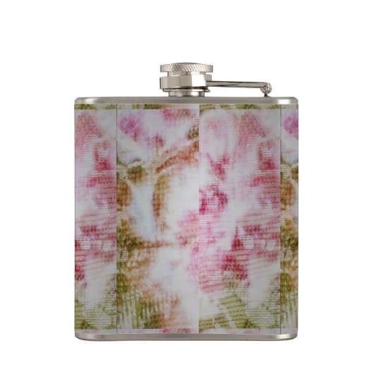 Peony Bliss Vinyl Wrapped Flask フラスク (裏面)