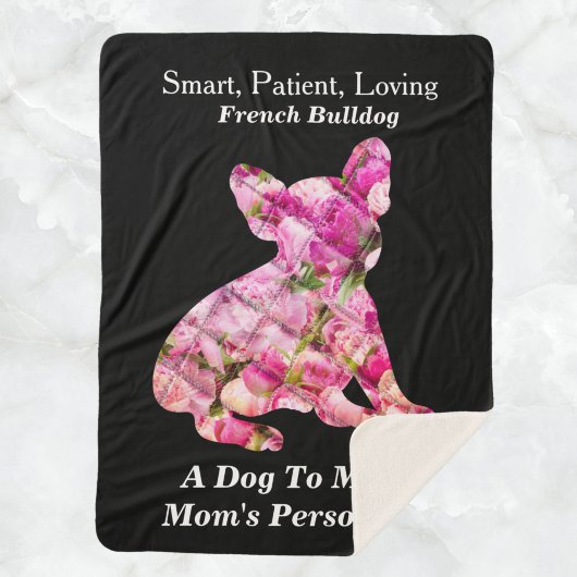 Peony Filled French Bulldog Personality Traits シェルパブランケット