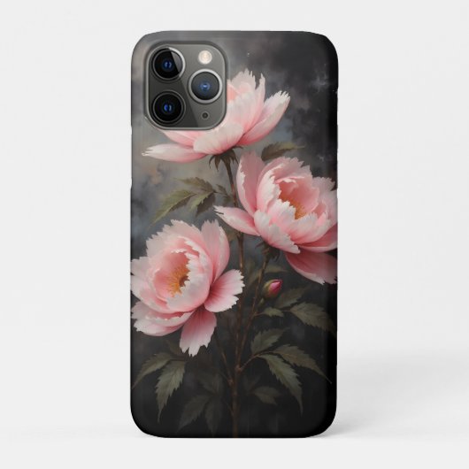 Peony Floral Artwork Case-Mate iPhoneケース (裏)