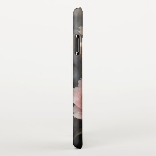 Peony Floral Artwork iPhoneケース (右側)