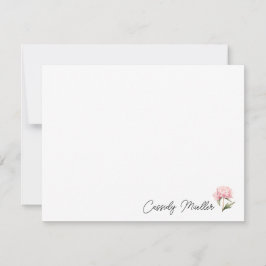 Peony Floral Note Card ノートカード