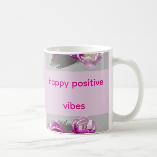 Peony Flower Mug コーヒーマグカップ (右)