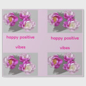 Peony Flower Mug ラッピングペーパー (フラット)