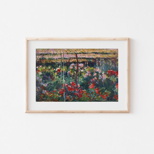 Peony Garden | クロード・モネ ポスター