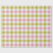 Peony Gingham - Wrapping Paper ラッピングペーパー (フラット)