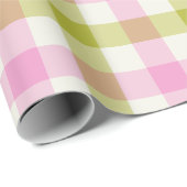 Peony Gingham - Wrapping Paper ラッピングペーパー (ロールコーナー)