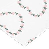 Peony Heart Pathway for Mom ショートテーブルランナー (コーナー)