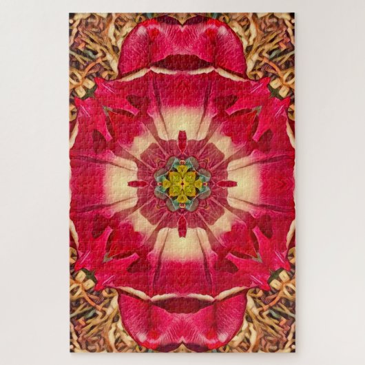 Peony Hearts ジグソーパズル (縦)