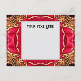 Peony Hearts Postcard インビテーションポストカード