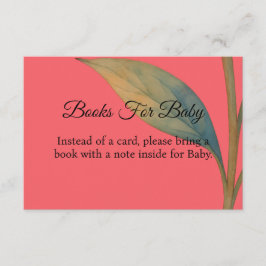 Peony In Bloom Books For Baby エンクロージャーカード