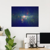 Peony Nebulaは24x18にリサイズ(30x15) ポスター (ホームオフィス)