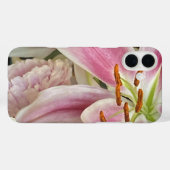 Peony & Pink :LIly Iphoneケース Case-Mate iPhoneケース (裏面 (横))