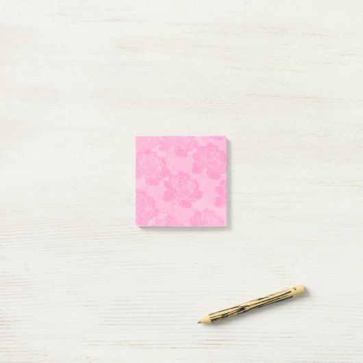 Peony Post it Notes ポストイット (デスク上)