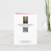 Peony @ Stenton House Museum & Garden Note Card サンキューカード (裏面)