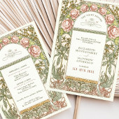 Peony The Night Before Wedding Rehearsal 招待状