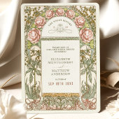 Peony The Night Before Wedding Rehearsal 招待状