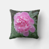 Peony Throw Pillow クッション (裏面)