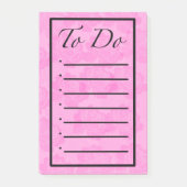Peony To Do List Post it Notes ポストイット (正面)