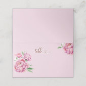 Peony Wedding プレイスカード (外部開封)